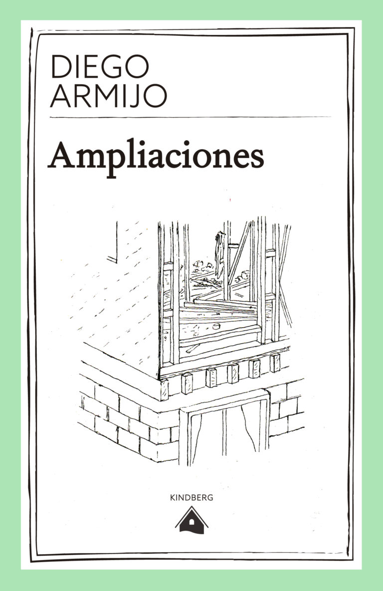 Portada novela "Ampliaciones", de Diego Armijo