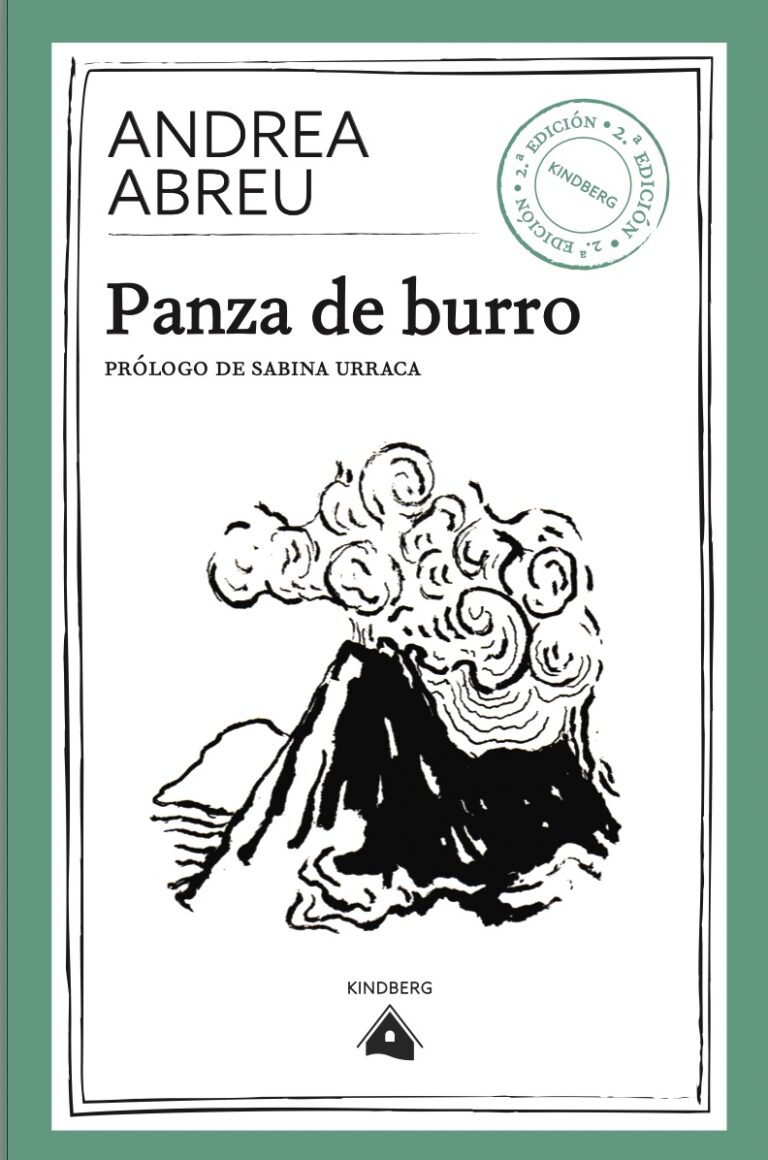 Portada de la novela "Panza de burro", de Andrea Abreu